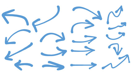 矢印のイラストセット