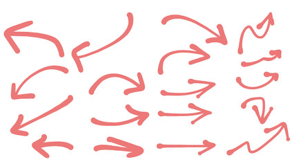 矢印のイラストセット