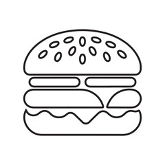 hamburger icon vector illustration eps 10