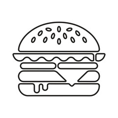 hamburger icon vector illustration eps 10