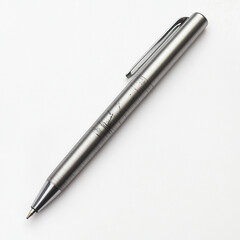fountain pen on white background