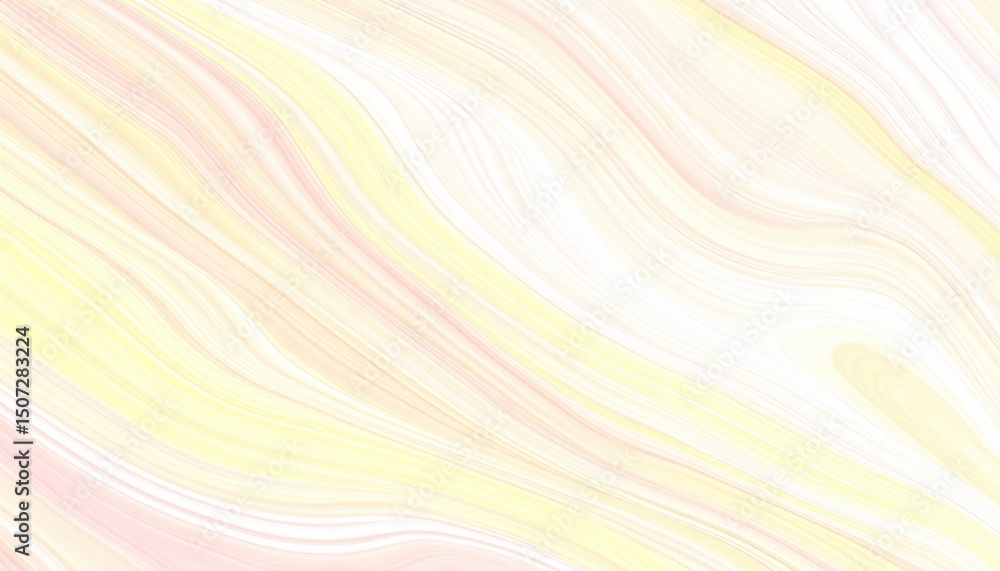 Poster abstract swirling patterns digital art light color palette creative design close-up view modern aest