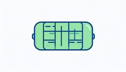 Light Green Inflatable Pool Toy Top View
