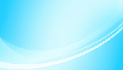 Flowing blue waves abstract digital art tranquil environment minimalist design modern concept