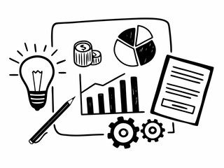 vector illustration of a creative idea icon