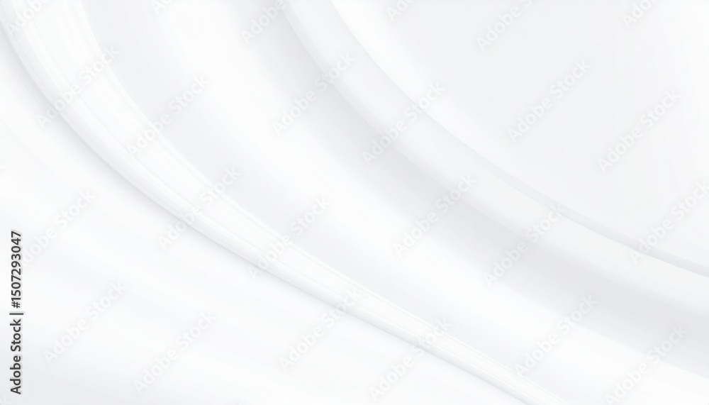Poster flowing white fabric studio setting abstract image soft texture close-up view minimalist aesthetic