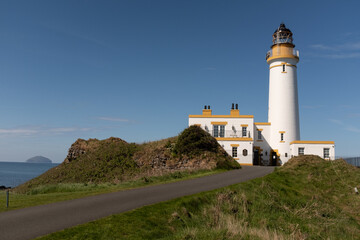 Lighthouse at Turnberry, Scotland