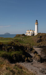 Lighthouse at Turnberry, Scotland
