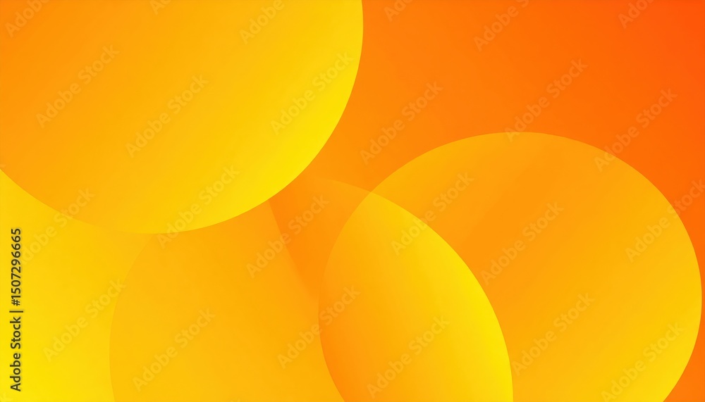 Poster vibrant abstract art displaying circular patterns digital creation bright environment contemporary d