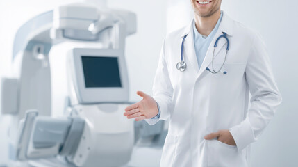 MedTech Interaction 03 Doctor Introducing Medical Device.