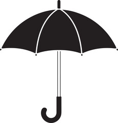 Simple Black Umbrella Silhouette Vector Illustration

Open Umbrella Icon for Rainy Day Concept Design

Classic Umbrella Shape Vector Clipart

Silhouette of Umbrella for Weather or Monsoon Design

Roma