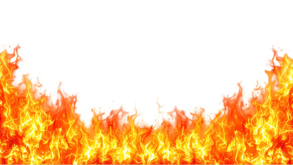 Blazing hot flames burning intensely.  Perfect for fire related designs.