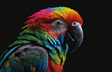 Fototapeta premium Blue and gold macaw