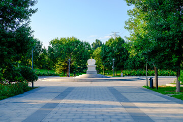 Sundial in Nanhaizi Park, Beijing