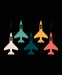 Retro Air Force T Shirt Design, Pilot T-shirt,Funny Pilot T-shirt, Retro Vintage Pilot, Helicopter T-shirt SVG,