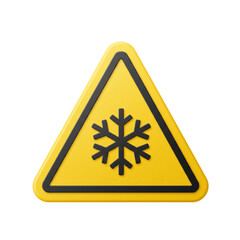 Cold hazard warning.