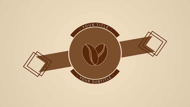 Coffee Shop Barista Animated Intro