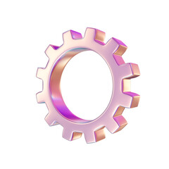 3d render of chrome shape y2k inspired 0039