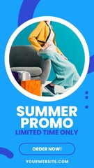 Social Media Promotion Story Post Template