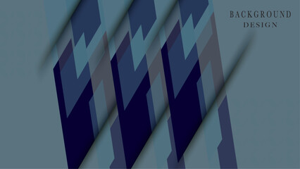 Geometric dark blue pattern in asbtract design