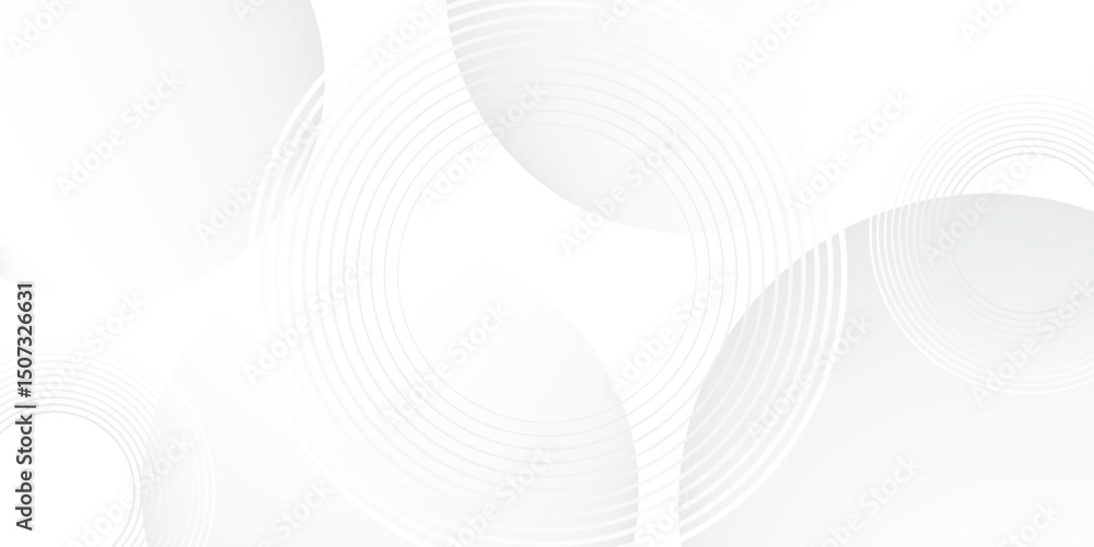 Poster white geometric abstract background overlap layer on bright space with lines effect decoration. mode