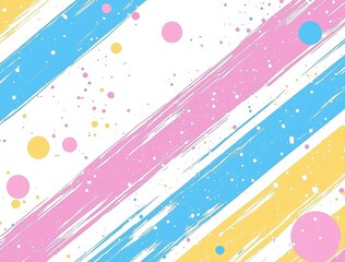 Colorful Brush Stroke Pattern