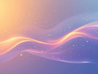 Ethereal Wavy Gradient Background