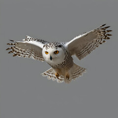 eagle owl on a branch