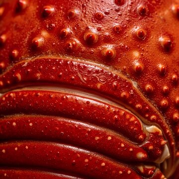background macro with lobster shell texture