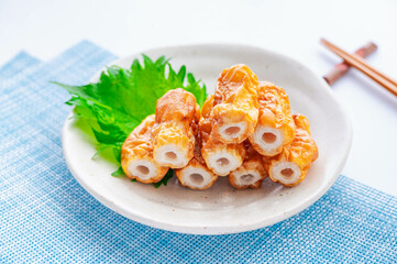 一口サイズのちくわ