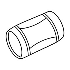 tin can vector illustration