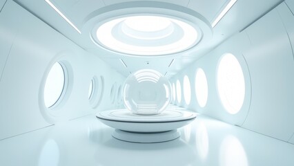 Future oriented indoor space image