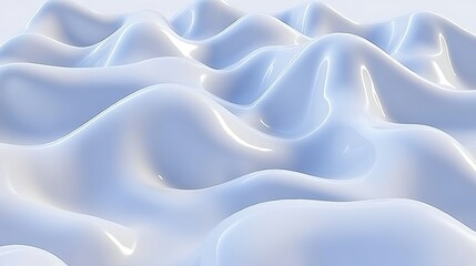 Obraz premium A minimalist silver metallic texture with soft, subtle reflections that capture light in smooth, even layers across the surface, creating a modern, sleek visual effect