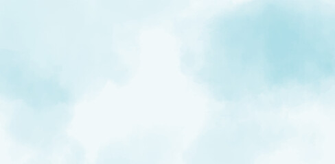 Abstract watercolor art background template. blue and sky watercolor backdrop empty space for text, banner, presentation or product display graphic design