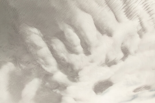 Sand textures in La Puna's desert landscape