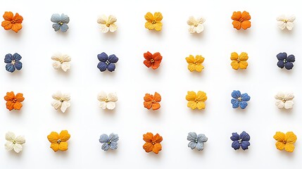 Colorful confetti sprinkles in different shapes and sizes covering a white background, adding a cheerful touch to the scene