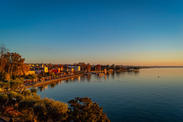 Fototapeta premium Bardolino tramonto