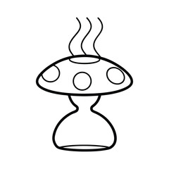 Sculpt a Mushroom Shaped Incense Burner