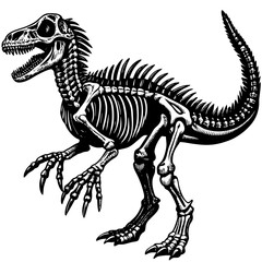 dinosaur skeleton © david