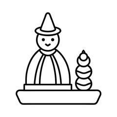 Obraz premium Tiny Decorative Figurines