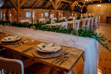 Magical barn wedding venue in Europe