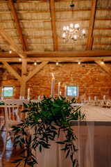 Magical barn wedding venue in Europe