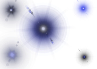 Blue glowing starfield with scattered luminous dots and star-like points , abstract representation of night sky or cosmic energy field for sci-fi or space-themed