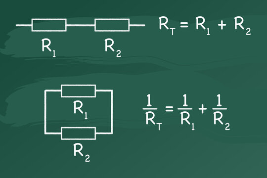 Basic Electrical Circuit Diagrams &ndash; Series and Parallel Resistors
