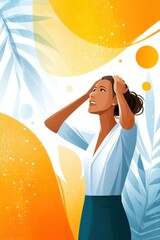 Recovery journey from panic attacks illustrated with vibrant colors and engaging elements