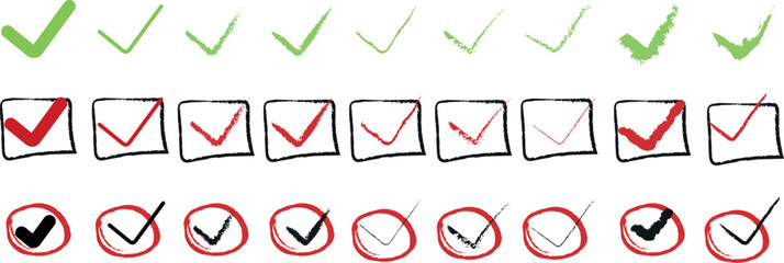 Grungy Colorful Chalk Lines and Scribbles: Charcoal, Crayon, and Pencil Stroke Vectors with a Fun, Childlike Brush Texture Style