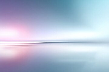 Bright and colorful transitions creating a serene atmosphere in a tranquil setting