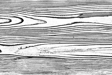 Black and white wood overlay texture on a transparent background