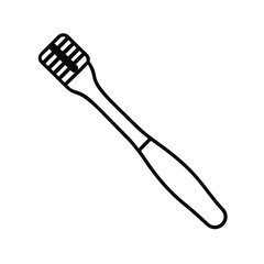 black toothbrush dental hygiene oral care tool