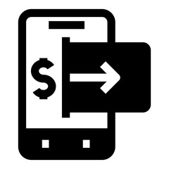 Fototapeta premium Withdraw money icon